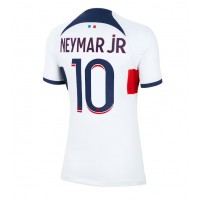 Paris Saint-Germain Neymar Jr #10 Fotballklær Bortedrakt Dame 2023-24 Kortermet